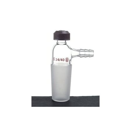 Synthware ADAPTER, INLET, WITH HOSE CONNECTION, 24/40. A532440